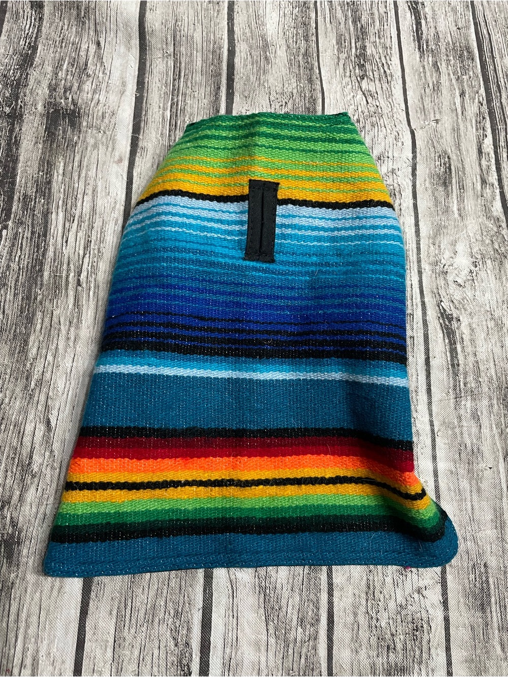 LIKE NEW XS Baja Ponchos Dog Jacket Hand Woven